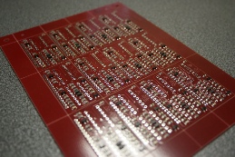 " Wave Chip" Panel - Analog Circuitry for music synthesizer.